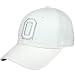 Zephyr Ohio State Buckeyes White Silver Lining Fitted Hat