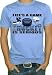 Ice Hockey Is Serious T-Shirt #362 (Men's Lt.Blue)