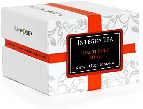 Slimming Integra Tea ~ Herbal Blend of Jiaogulan, White Mulberry, Tulsi and Oolong ~ Fresh Loose Leaf ~ Find Your Ideal Weight ~ 60 Days Money Guarantee ~ 100 Grams