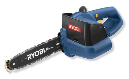 Factory Reconditioned Ryobi 10-Inch 18 Volt One+ Cordless Electric Chain Saw (Bare Tool: No Battery Or Charger) #ZRP540