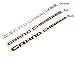 Yoaoo® 2x OEM Grand Cherokee Altitude Emblems Letter Alloy Nameplate Set Emblems SRT Jeep Badge New 08-15 (Chrome)