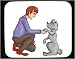 Decorated Mouse Pad with man, body, individuals, individual, mammal, humans, person, ...