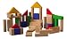 PLAN TOYS ORGANIC RUBBERWOOD WOODEN BLOCK SET