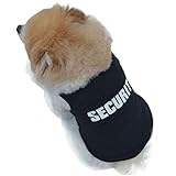 Small-Size Dog Shirt, HP95(TM) Summer Small Dog Clothes, Cute Teddy Dog Cat Thin Vest, Fashion Pet Puppy Clothes Summer Quote Security Cotton Costumes Pet Dog Cat Funny T Shirt
