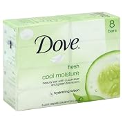 Dove Go Fresh Cool Moisture Beauty Bar, with Cucumber and Green Tea Scent, 8 ct.