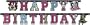 Amscan Banderole d'anniversaire Monster High