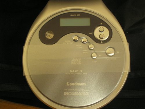 Childrens Toyshop  Electronics : GOODMANS CDMP3622 PERSONAL CD