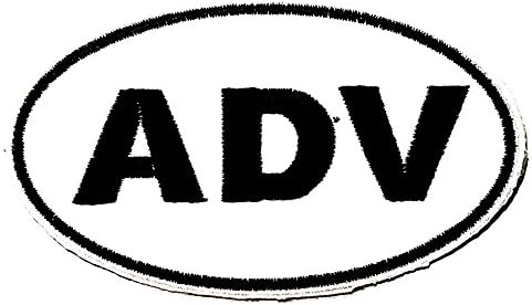 ADV Adventure Sign Racing logo Patch Sew Iron on Embroidered
