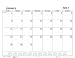 House of Doolittle Refill for our Economy Desk Pad HOD124, 12 Months January 2012 to December 2012, Recycled (HOD126)