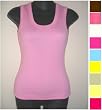 Ladies Ribbed Cotton Boy Tank in 10 colors!!