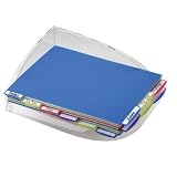 Pendaflex PileSmart Organizer Tray, Letter, Clear/Assorted