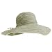 Adi Designs Green 5 in. Brim Spiral Ribbon Sun Hat