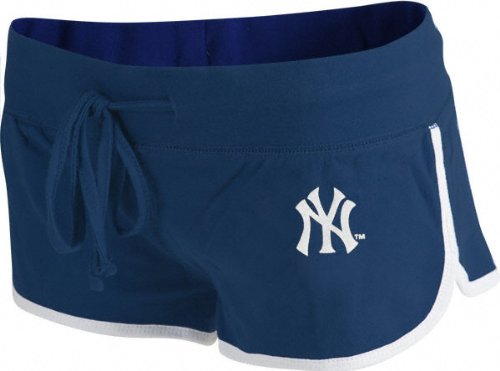 Buy New York Yankees Ladies Old School Knit Shorts
