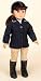 Navy Blue Riding Outfit. COMPLETE equestrian outift! Fits 18
