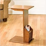 Mission Magazine Snack Table in Walnut