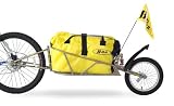 BOB Ibex - Remorque vélo avec sac - Démontage rapide - Or - Pour roues de 71 cm