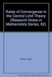 Rates of convergence in the central limit theorem