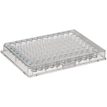 BrandTech 781723 Brandplates Polystyrene C-bottom 96 Immunoassay Microplate, 350 microliter Well Capacity, Transparent (Pack of 100)