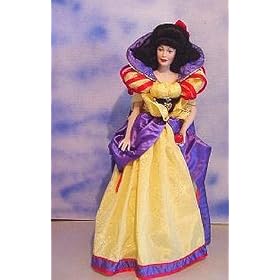 Snow White Franklin Heirloom 18 Porcelain Doll by