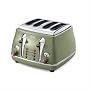 Delonghi Vintage Icona Olivia 4 Slice Toaster, Oli&hellip by Delonghi