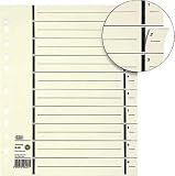 Produkt-Bild: Elba 06457CH Trennbl&auml;tter f&uuml;r DIN A4 chamois Kraftkarton (RC) 230 g/qm Inh.100