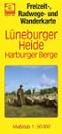 L�neburger Heide. Freizeitkarte. Harb...