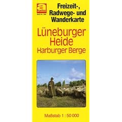 L�neburger Heide. Freizeitkarte. Harburger Berge. 1 : 50 000. Atlasco Sonderkarte. Blatt 290.