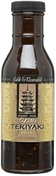 Sable & Rosenfeld Ginger Sake Tipsy Teriyaki Sauce, 14.75-Ounce Glass Jars (Pack of 6)