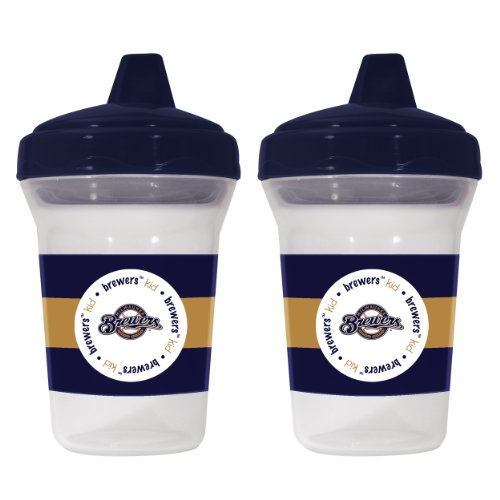 MLB Milwaukee Brewers Sippy Cups (2 Pack )