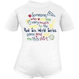 Boston Red Sox White Infant 2007 MLB World Series Someone Who Went Creeper