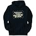 Mortgage Banker By Day, Cage Fighter By Night Occupations Mens Hoodie (Navy Blue, Sizes X-Small - XXX-Large)