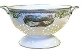 Johnson Brothers Friendly Village 3--Quart Enamel on Steel Colander