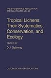 Tropical lichens
