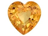 MIN .50CT 5X5MM HEART SHAPE SPESSARTITE GARNET FROM NIGERIA