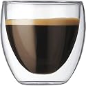 Bodum Pavina 2-Ounce Double-Wall Thermo Glasses (Espresso/Shot), Set of 2