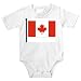 Baby clothes with flag, Canadian, Canada