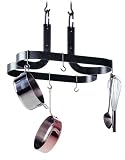 Enclume PR5-HS Double Oval Premier Ceiling Rack, Hammered Steel