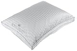 Royal Velvet Silver Elegance Hungarian White Goose Down Standard Pillow
