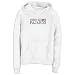 Sweatshirt Woman White Elegant Flag 