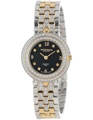 Akribos XXIV Womens AK598TTG Impeccable Diamond Swiss Quartz Bracelet Watch