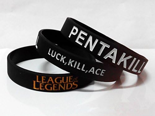 League Legends Game Skills Bracelet Dota2 Wrist Strap Bracelet Men and Women Basketball Pentakill