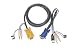 IOGear G2L5303U - keyboard / mouse / video / audio cable - 10 ft ( G2L5303U )