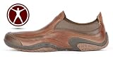 Hush Puppies Merit, Dark Tan Casual Slip on Shoe