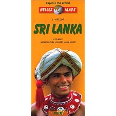 Sri Lanka Map (Nelles Maps)