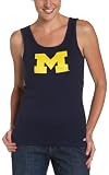 Michigan Wolverines Junior's Ribbed Tank Top