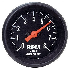 Auto Meter 2698 Z-Series Street Electrical Tachometer Gauge
