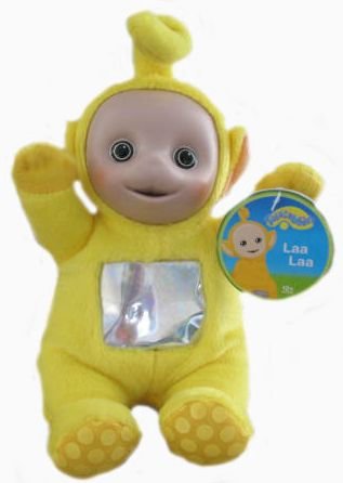 Teletubbies 7 Laa Laa Plush