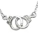 Soulbreezecollection Handcuffs Anklet Ankle Bracelet Valentine's Day Gift Charm Fashion Jewelry for Women