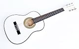 Produkt-Bild: 3/4 Kindergitarre Konzertgitarre + Tasche und Zubeh&ouml;r, weiss