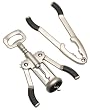 Pedrini Black & Satin 2-Piece Classic Bar Set